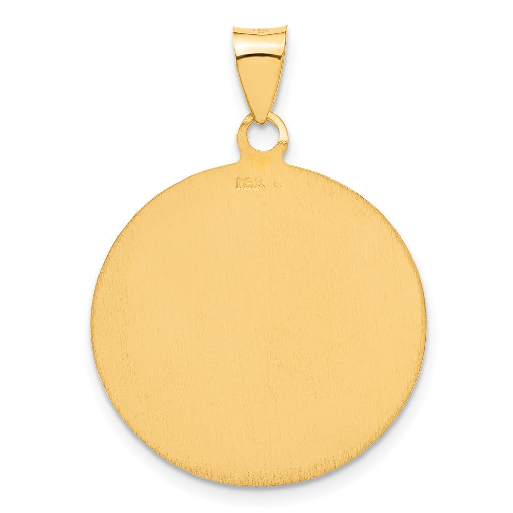 18k Saint Christopher Medal Pendant