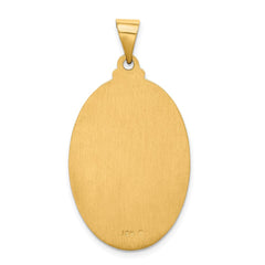 18k Saint Christopher Medal Pendant - 2