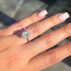 LIV "Eve" Lab Grown Diamond Oval Engagement Ring