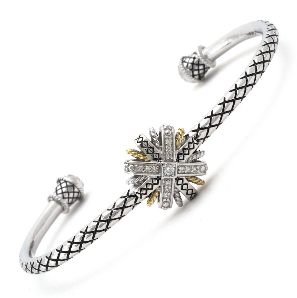 Andrea Candela Diamond Bangle Bracelet ACB337