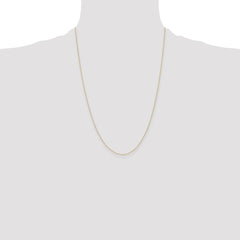 14k .4 mm Carded Cable Rope Chain