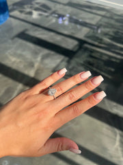 LIV "Olivia" Pear Shaped Diamond Engagement Ring