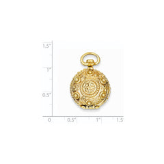 14k Fancy Domed Locket