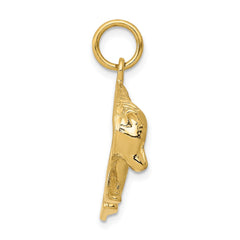 14k Bear Charm