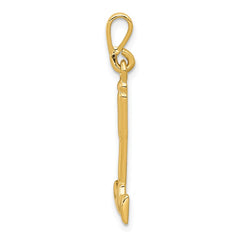 14k Hammer Charm