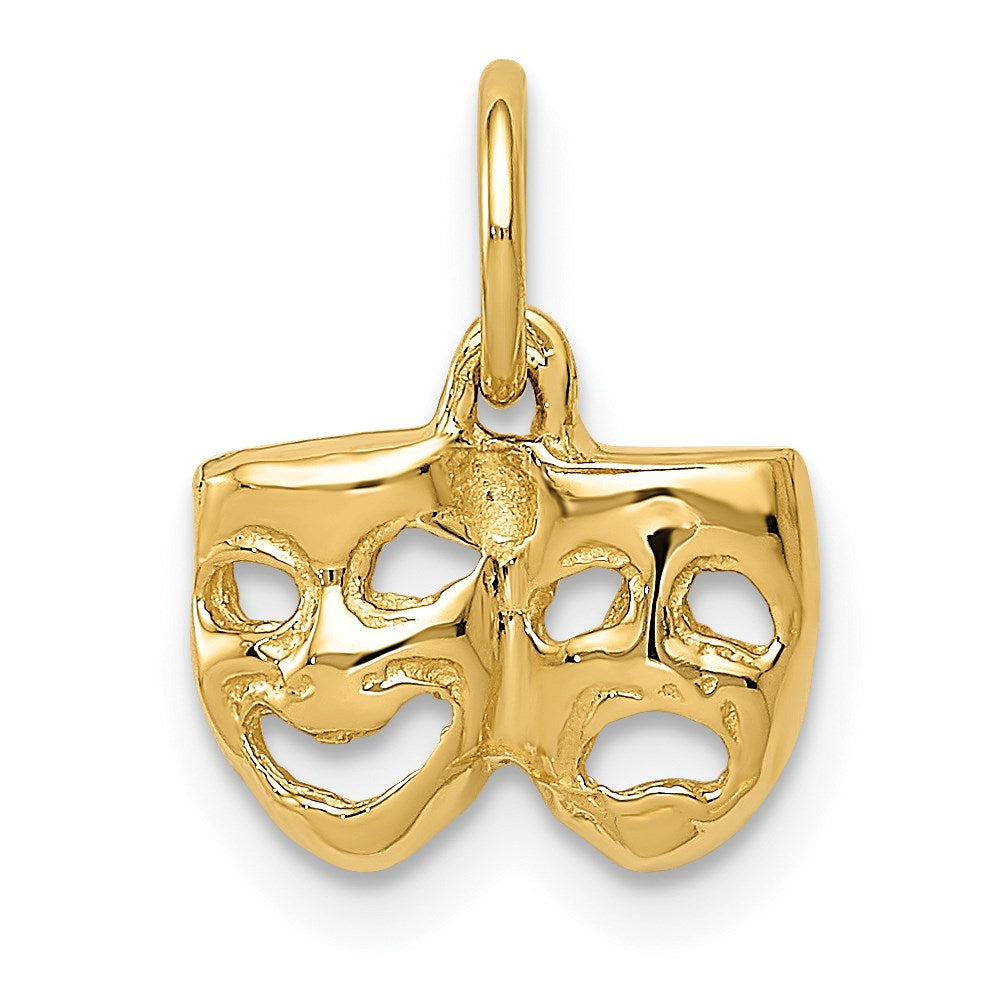 14k Comedy/Tragedy Charm - 2