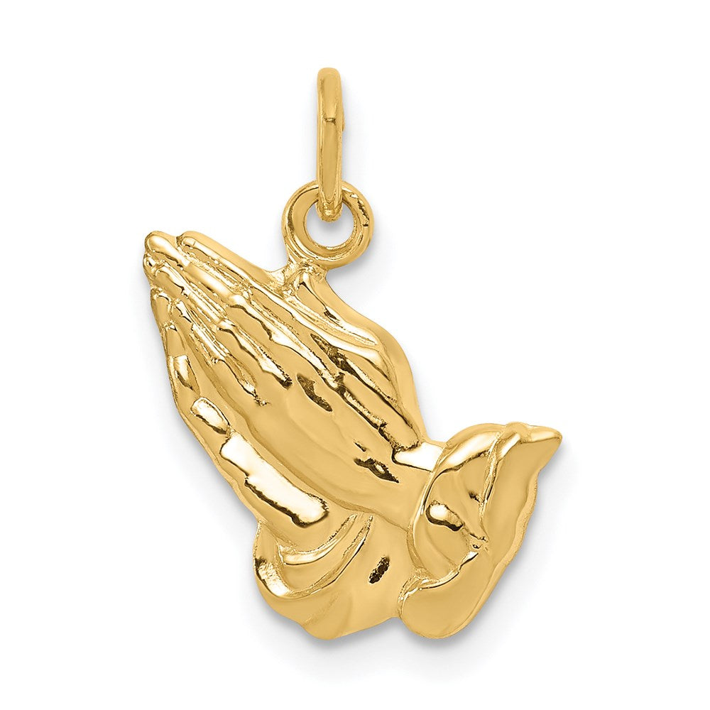 14k Praying Hands Charm - 2