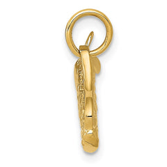14k 3-D Golf Bag Charm
