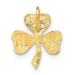 14k Shamrock Chain Slide - 2
