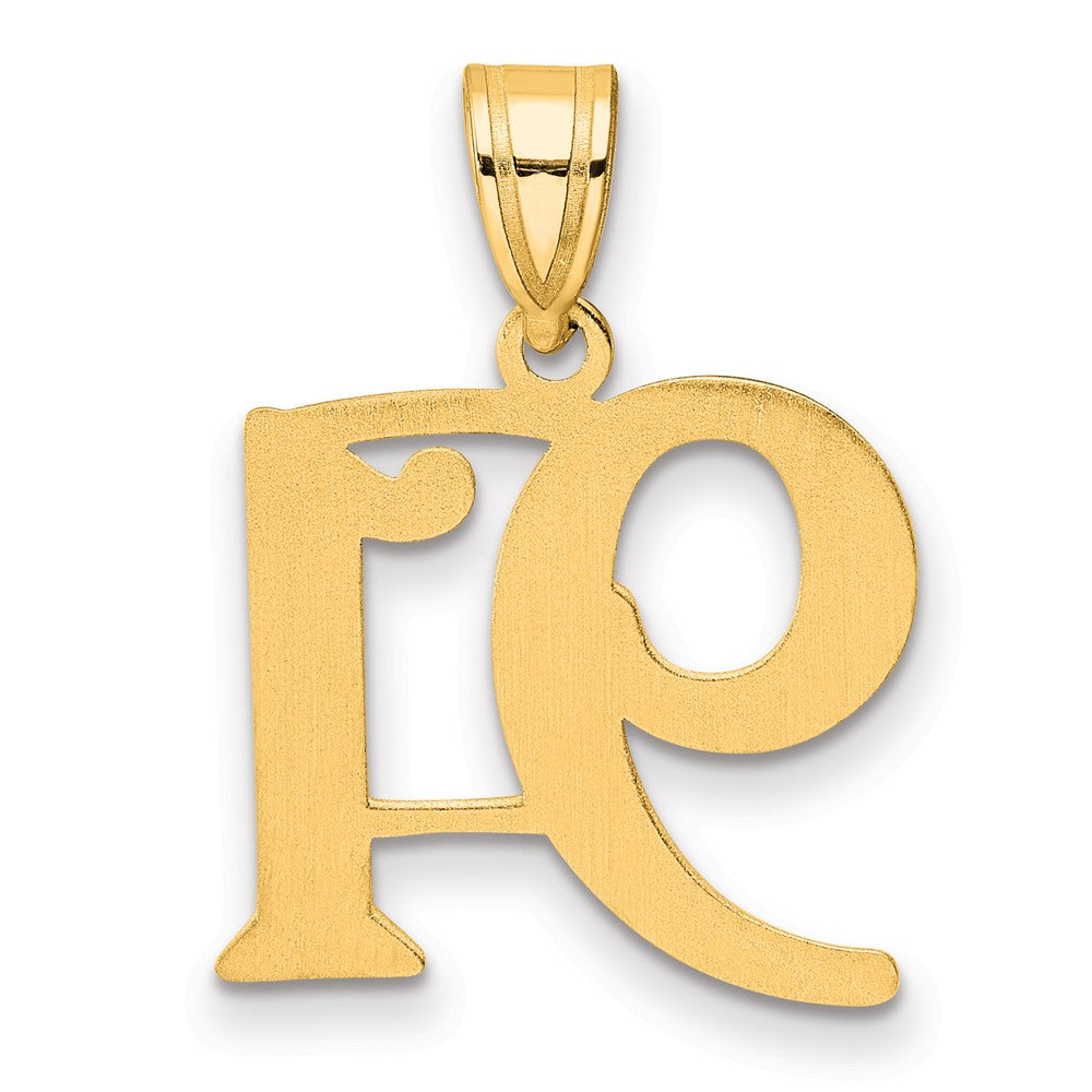 14k Polished Number 91 Pendant