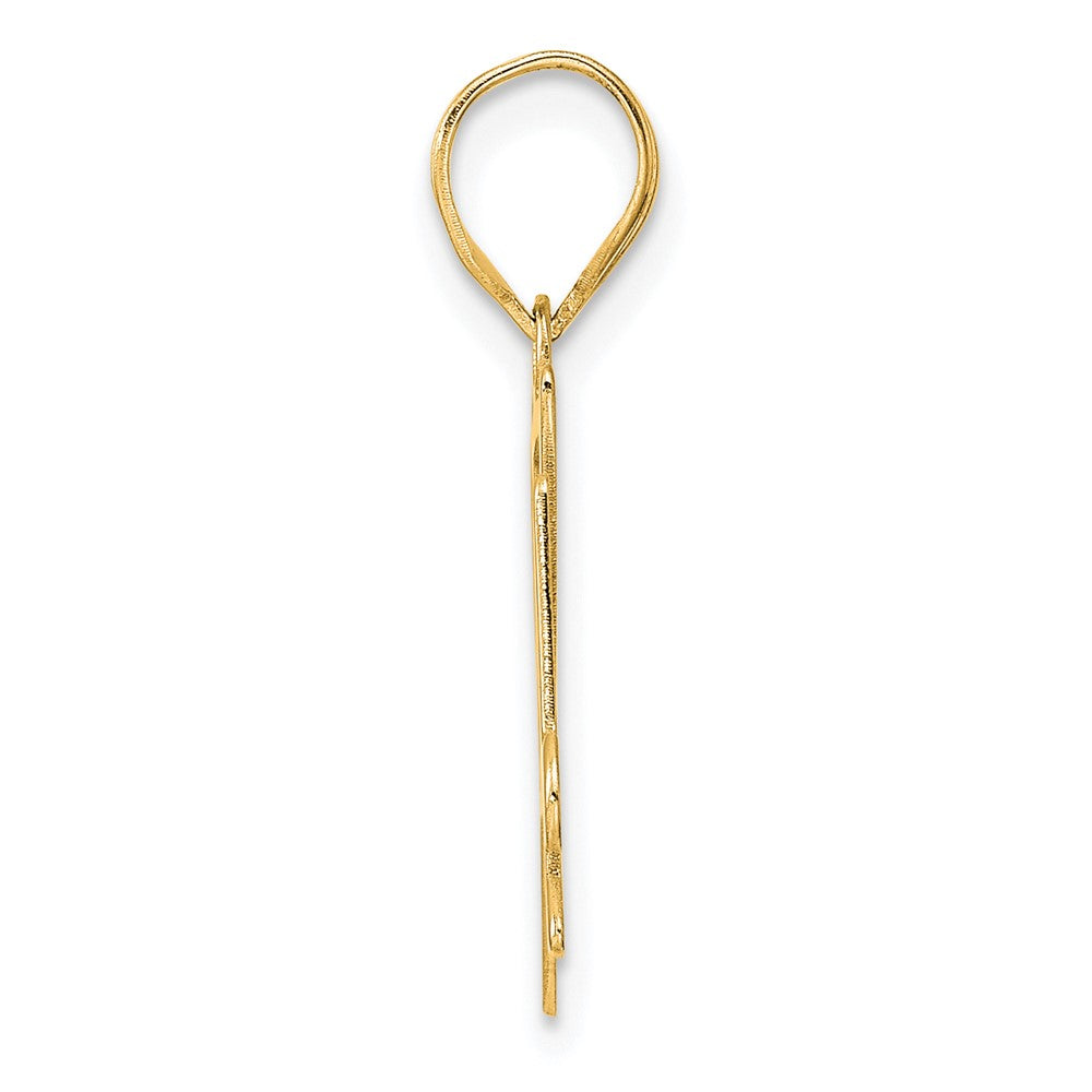 14k Polished Number 94 Pendant