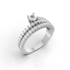 round-14k white gold|round-18k white gold|round-platinum