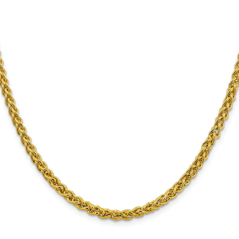 14K 20 inch 4.15mm Semi-Solid Wheat with Lobster Clasp Chain