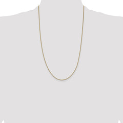 14K 26 inch .95mm Box with Lobster Clasp Chain