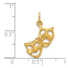 14k Comedy/Tragedy Charm