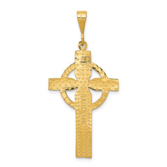 14k Celtic Cross Pendant - 4