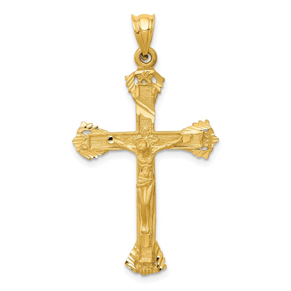14k Crucifix Charm - 3