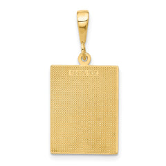14k Caduceus Pendant - 2