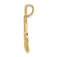 14k Claddagh Pendant - 2