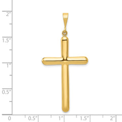 14k Cross Pendant - 4