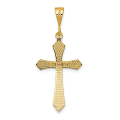 14k Passion Cross Pendant - 2