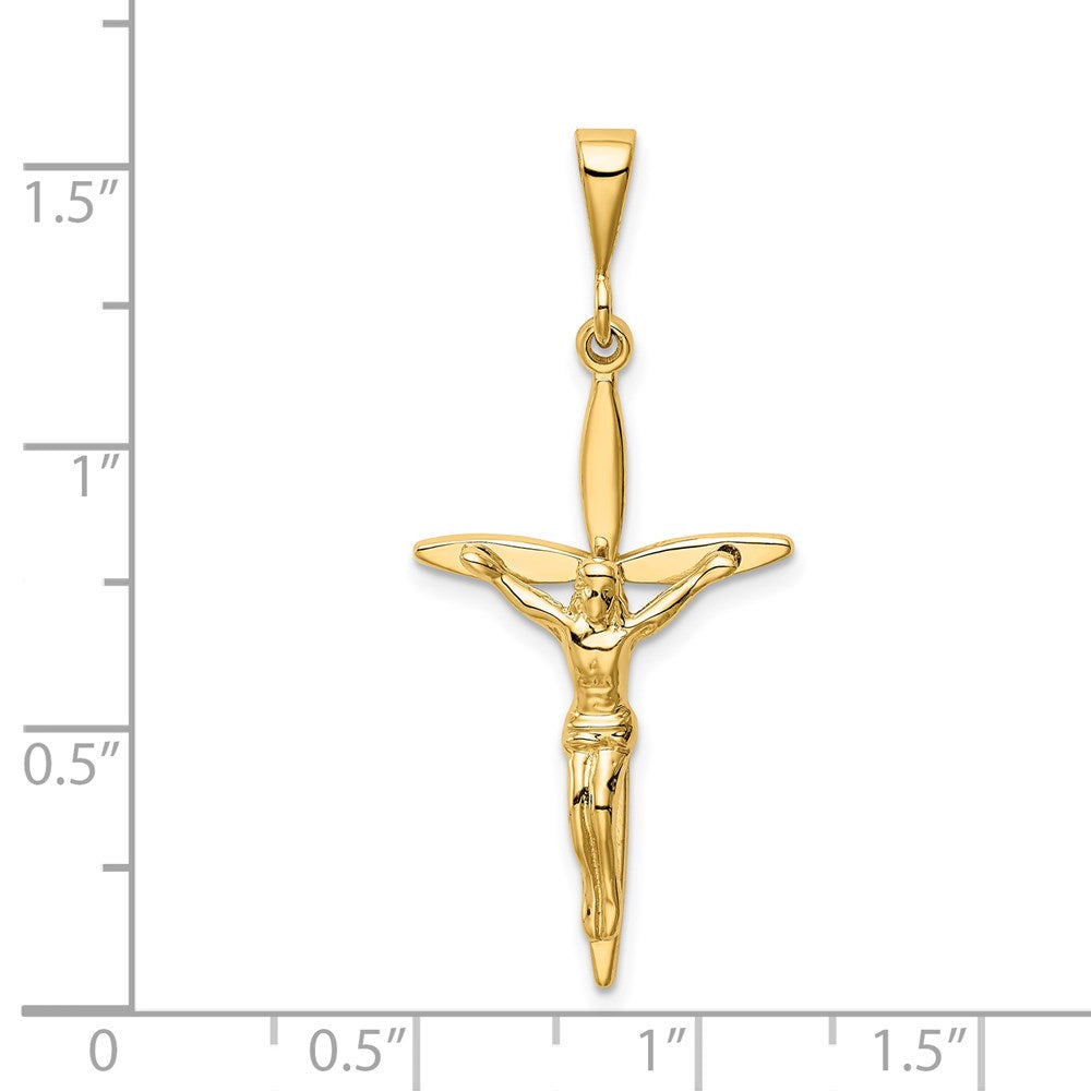 14k Passion Crucifix Pendant