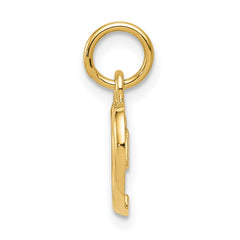 14K Polished Heart Pendant - 3
