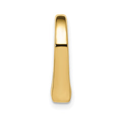 14K Polished Heart Chain Slide - 2