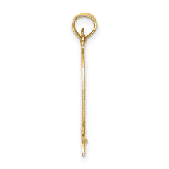 14k Cut-out NEW YORK w/Statue of Liberty Charm - 2