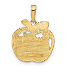 14k NEW YORK City Skyline in Apple Pendant - 2