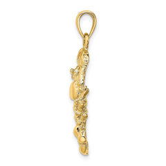 14k Large Scorpio Zodiac Charm
