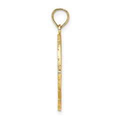 14k JAMAICA w/Bird and Flowers Charm
