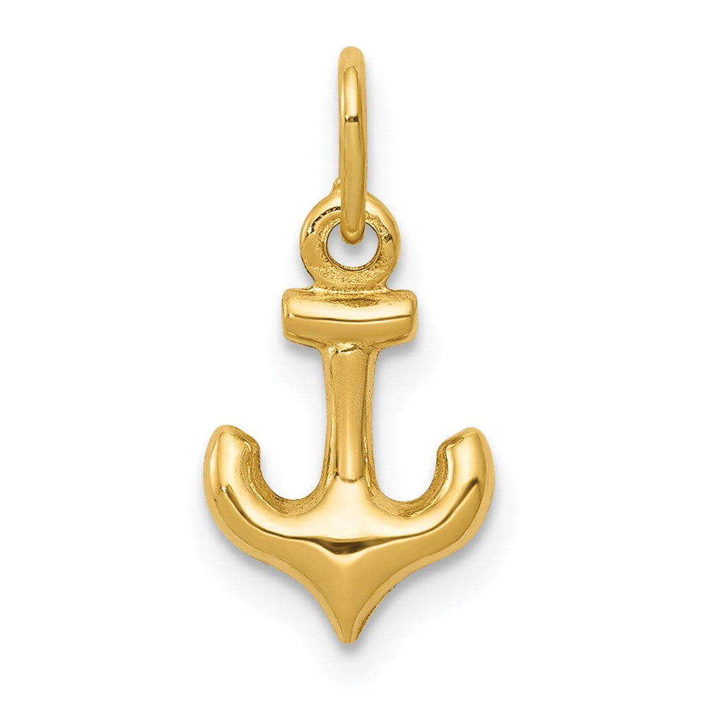 14k Anchor Charm - 2