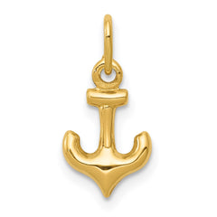 14k Anchor Charm - 2