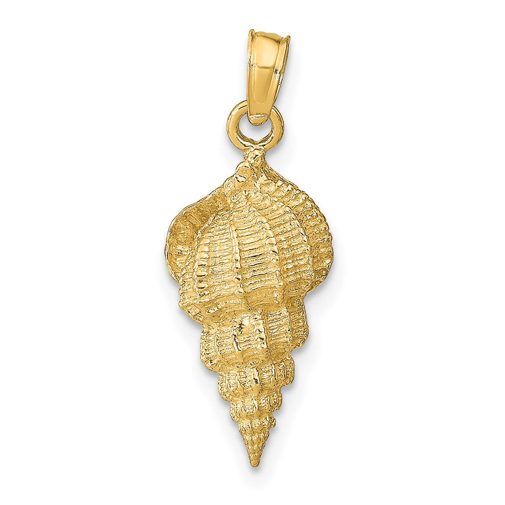 14k Conch Shell Pendant - 2