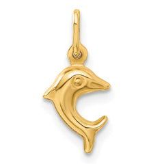 14k Dolphin Charm - 3