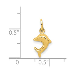 14k Dolphin Charm - 3