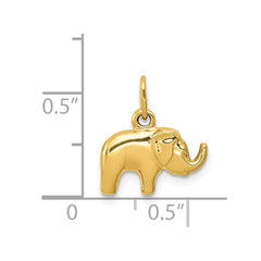 14k Elephant Charm