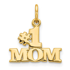14k #1 MOM Charm - 2