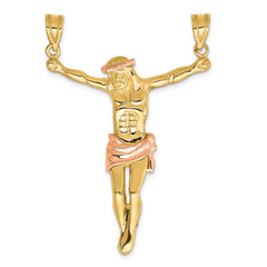 14k Two-tone Rose Corpus Pendant - 3