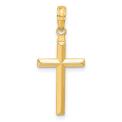 14k Reversible Latin Cross Pendant