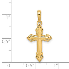 14K Cross Pendant - 3