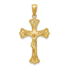14K Crucifix Pendant - 2