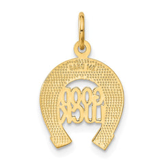 14k Horseshoe Charm - 2
