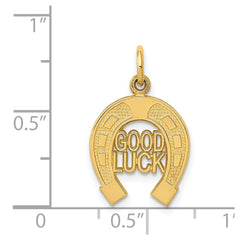 14k Horseshoe Charm - 2