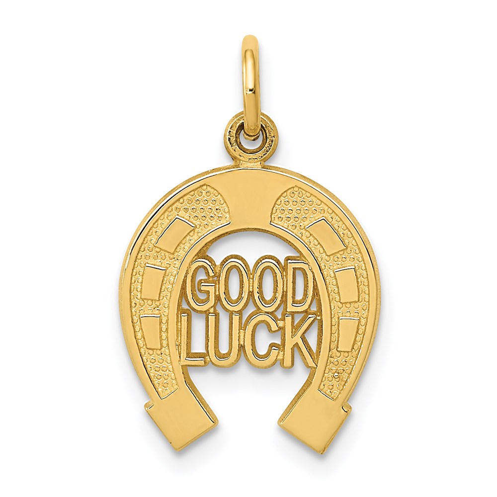 14k Horseshoe Charm - 2