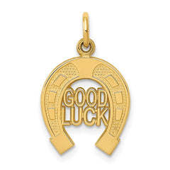 14k Horseshoe Charm - 2