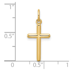14k Cross Pendant - 11