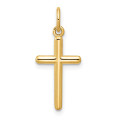 14k Cross Pendant - 11