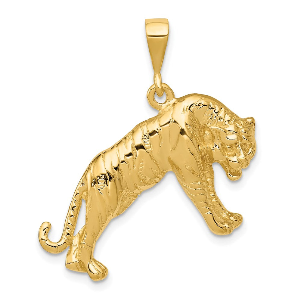 14k Tiger Charm - 2